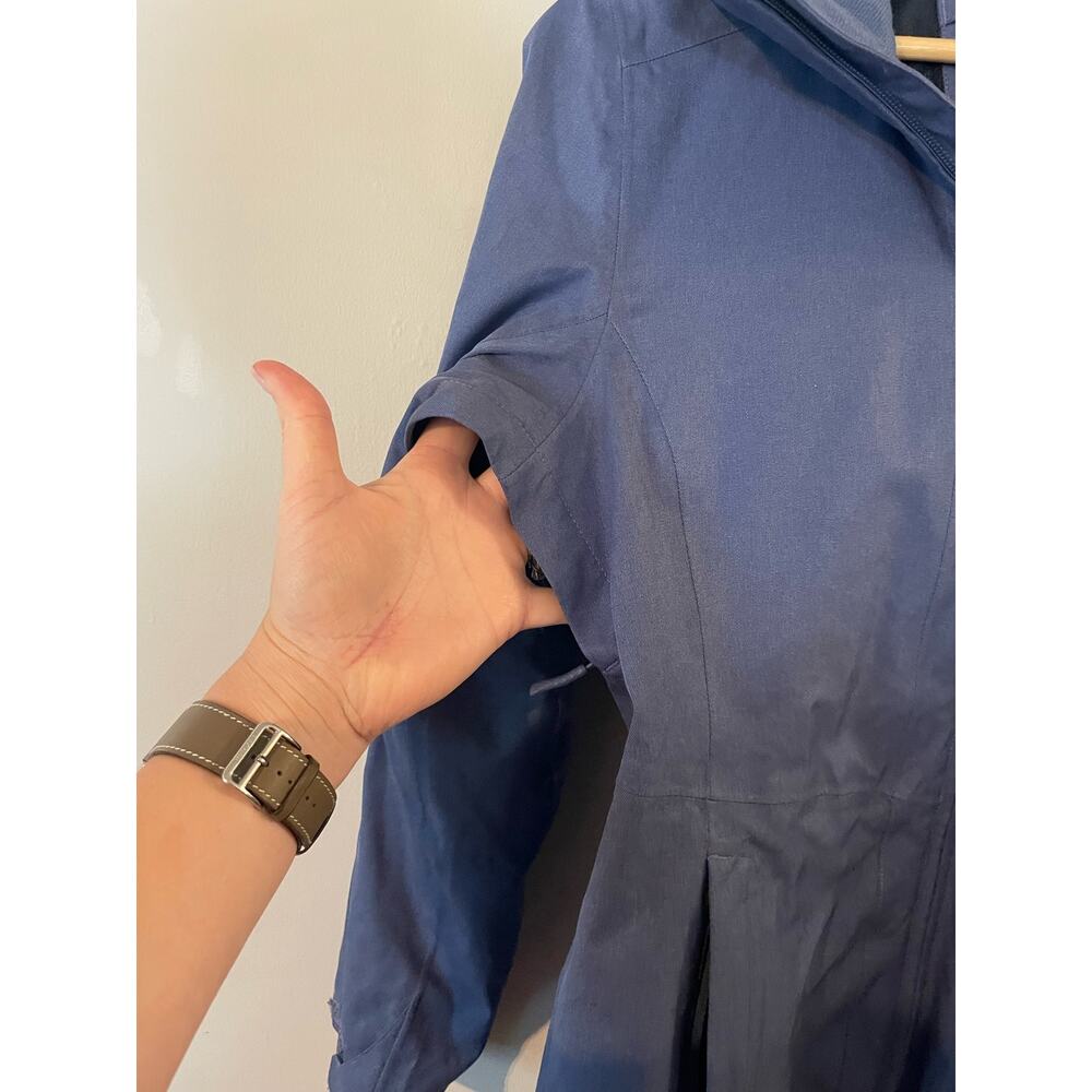 The North Face Thermoball Tri-Climate Blue Jacket Shell Vented Pockets Womens S - Picture 7 of 12